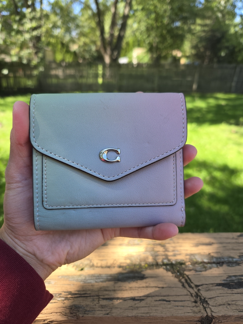 Coach Wyn Ombre Compact Wallet
